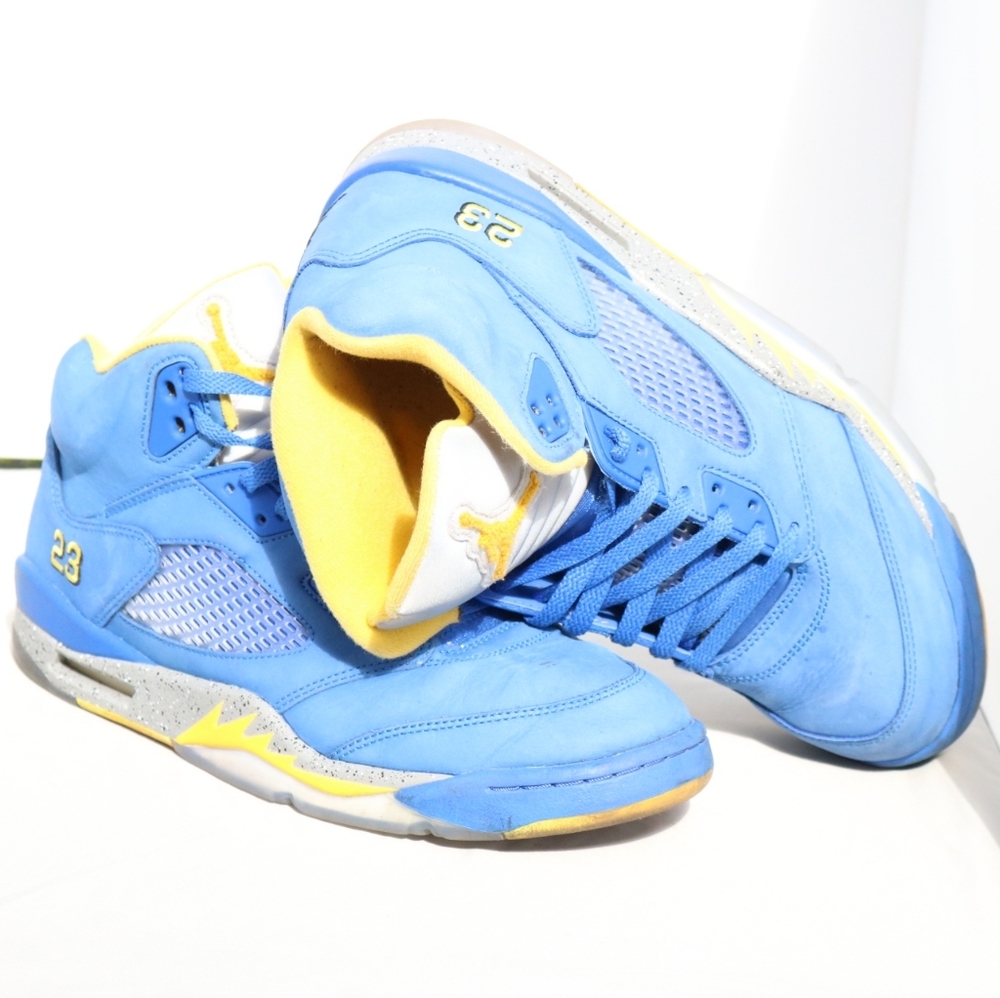 Retro Jordan number 5s